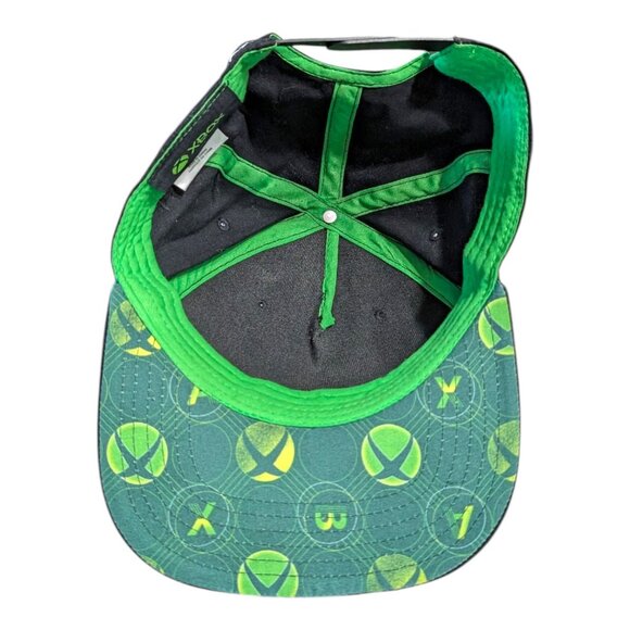 Black Xbox Baseball Cap Hat Adjustable Snapback Gaming Accessories - Picture 6 of 8